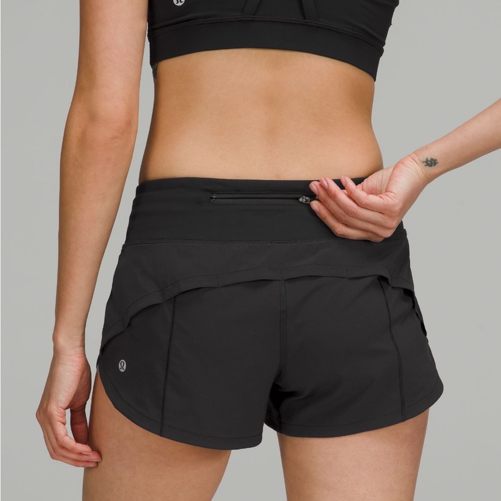 Lululemon low rise speed up short